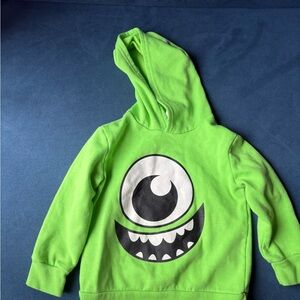 Disney Monster Inc. Mike Wazowski Hoodie 4t